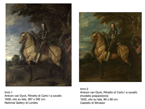 Ritratto equestre di Carlo I, Re d'Inghilterra (1600 - 49)